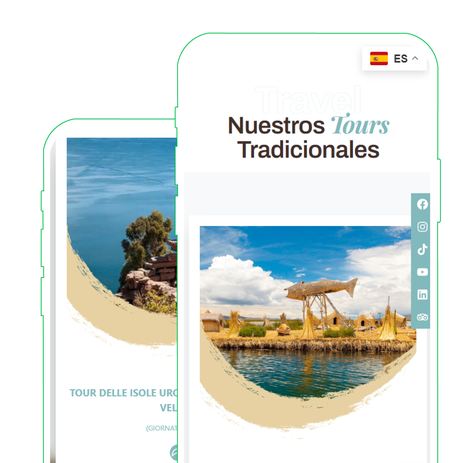 Ejemplo de diseño web en Paraguay con plan personalizado